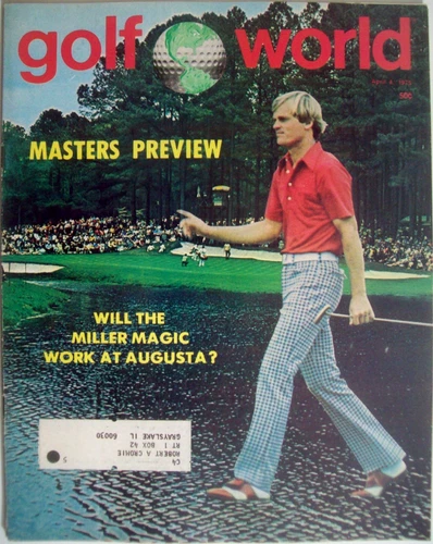 April 4, 1975 Golf World Magazine: JOHNNY MILLER Cover/MASTERS Preview