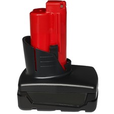 6.0Ah Battery for Milwaukee M-12 Lithium Extended Capacity 48-11-2411 12V Tools