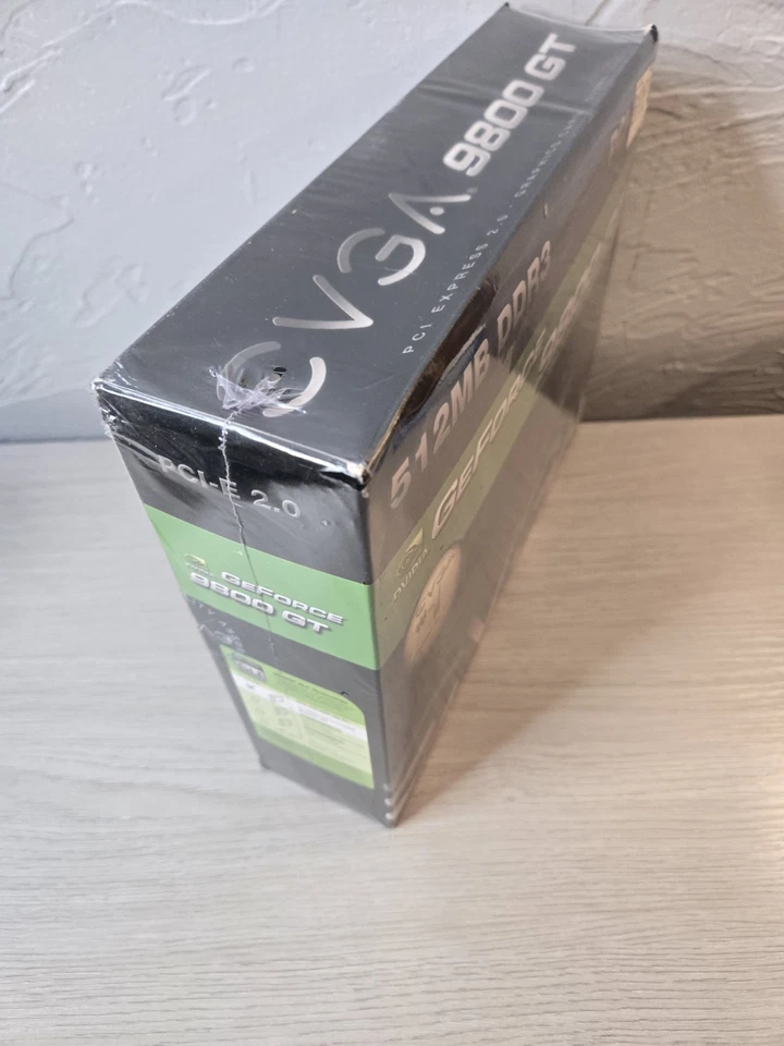 SEALED Vintage EVGA Nvidia GeForce 9800 GT Graphics Card SEE PHOTOS/DESCRIPTION - Image 2 of 4