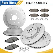 Front & Rear Brake Rotors Pad For Nissan Pathfinder Murano Infiniti QX60 JX35