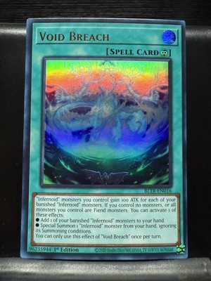 Void Breach - BLTR-EN016 - Ultra Rare - 1st Edition - Near Mint