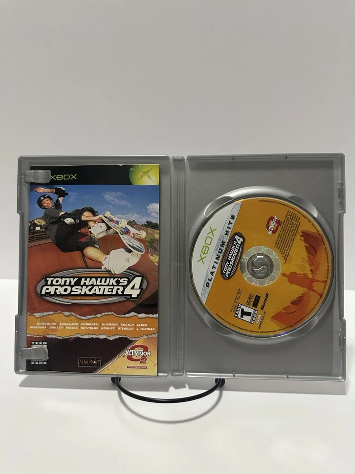 Tony Hawk’s Pro Skater 4 (Microsoft Xbox, 2003) *CIB* - Image 2 of 3