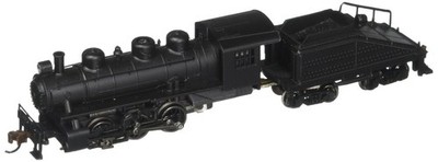 Bachmann Trains - USRA 0-6-0 SWITCHER & TENDER - PAINTED, UNLETTERED - BLACK - N