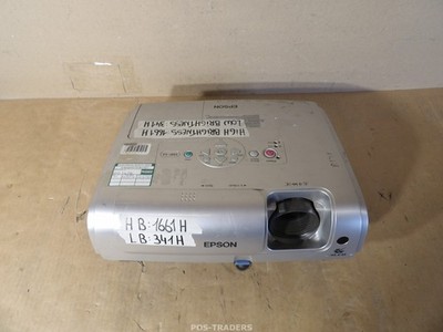 EPSON EMP-S4 Projector Beamer SVGA 3LCD 1800 Lumens - 1661 HOURS / EXCL REMOTE