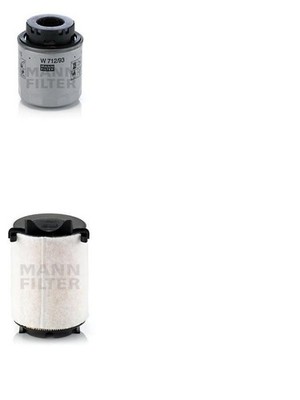 Inspektionspaket Filtersatz M MANN-FILTER Filtereinsatz Anschraubfilter für VW 5