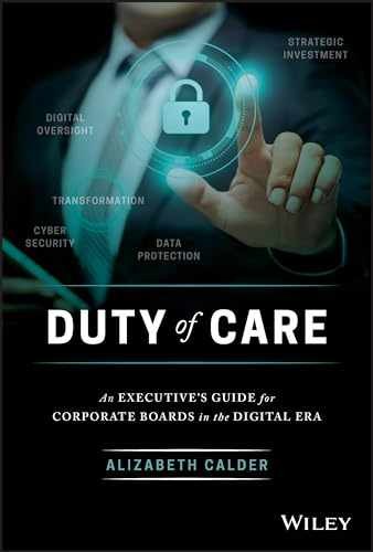 Duty Of Care: An Executive'S Guide - Hardcover, By Calder Alizabeth - Very Good