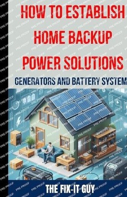 How to Establish Home Backup Power Solutions - Generators and Battery Systems: T