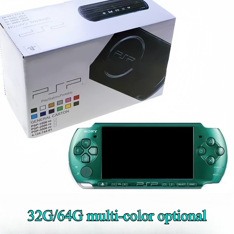 Sony PSP-3000 Game Console New Battery Charger No Area - Main Image