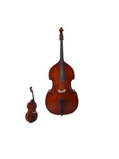 Vox Meister Contrabbasso 3/4 Serie Concert con astuccio imbottito nero