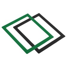 2Pcs Magnetic Photo Frame 8.5x11 Inch Picture Holder Green