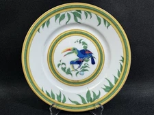 Hermes Toucans (Birds)~(1)~6 1/4" Bread Plate~Made In France~Perfect
