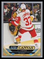 2024-25 Upper Deck #C153 J.T. Compher UD Canvas Detroit Red Wings