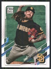 2021 Topps #265 Mike Clevinger San Diego Padres 51399