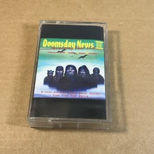 DOOMSDAY NEWS III~THRASHING EAST LIVE Cassette Tape 1990  Compilation Kreator