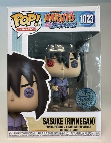 Funko Pop Naruto Sasuke Rinnegan Anime Special Edition Figure #1023 NEW 148-3