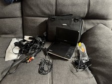 Philips PET741W/37 7 LCD Portable DVD Player Working W/12 Volt Power Supply WORK