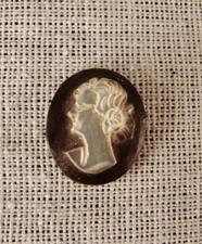 Exquisite Antique Miniature Carved Shell Unset Loose Cameo