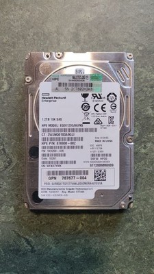 HPE EG001200JWJNQ 1.2TB SAS 12G 10K 2.5'' Server HDD 876938-002 Seagate #13muc
