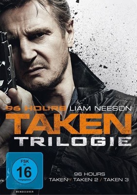 96 Hours - TAKEN TRILOGIE LIAM NEESON 1-3 DVD-Box 