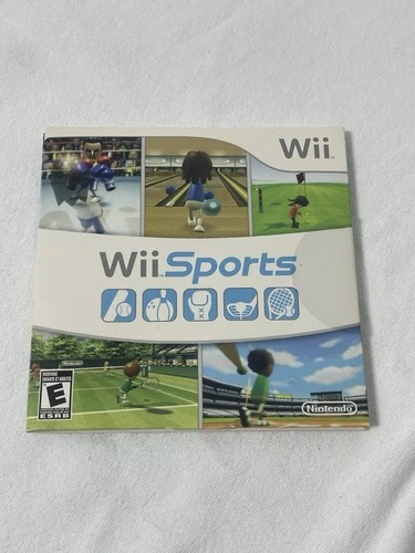 Wii Sports (Nintendo Wii) CIB COMPLETE & TESTED