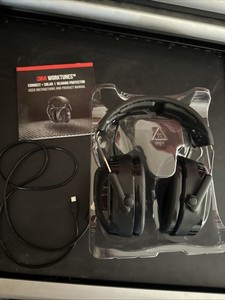 3M Worktunes Connect Bluetooth Hearing Protection Earmuffs 26dB Noise Reduction