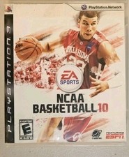 NCAA Basketball 10 (Sony PlayStation 3, 2009) Game And Case
