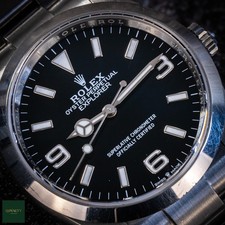 Rolex Explorer 36mm 124270 Black Dial Unpolished Complete Set 3