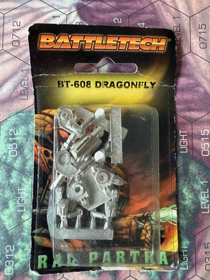Battletech - Dragonfly - 40t - TRO: 3050 - Ral Partha - Fasa