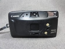 VINTAGE CANON PRIMA JUNIOR EX 35MM POINT SHOOT FILM CAMERA TESTED WORKS