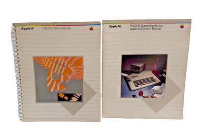 Apple II ProDOS Users Manual & ProDOS Supplement to the Apple IIe Owner's Manual