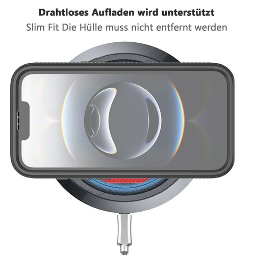 Schutz Hülle Handy Tasche 360 Grad TPU vollschutz mit Integriertem Displayschutz - Bild 30 von 136