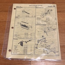 1966 Ford Bronco Part Numbersparts Book 66 1966 Ford Bronco Part Numbersparts Book 66