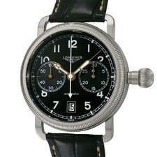 Longines Heritage Navigation Oversize Chronograph L2.783.4.53.2 with G-Card 208