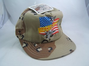 snapback camo baseball cap flag hat usa american desert storm tag