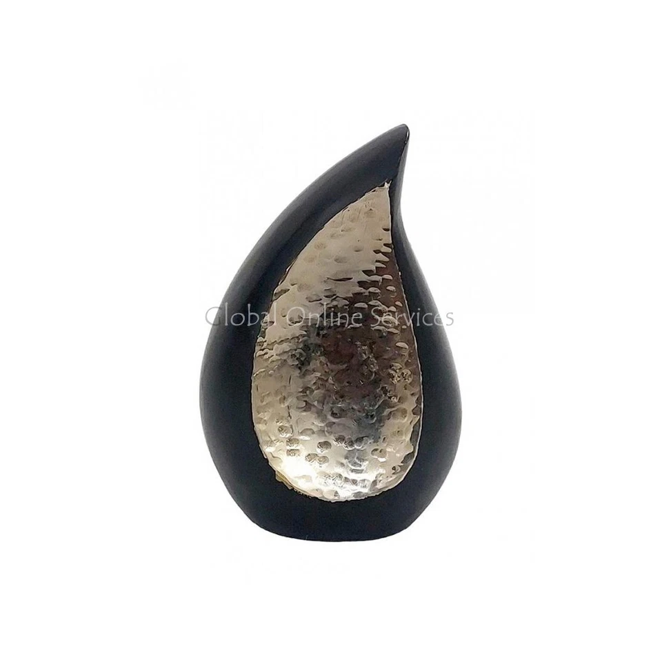 Sparkle Teardrop Keepsake Funeral Cremation Brass Urn for Ashes