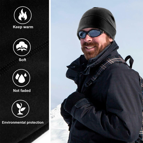 Military Tactical Skull Cap Winter Warm Fleece Windproof Ski Beanie Hats USA - Picture 3 of 12