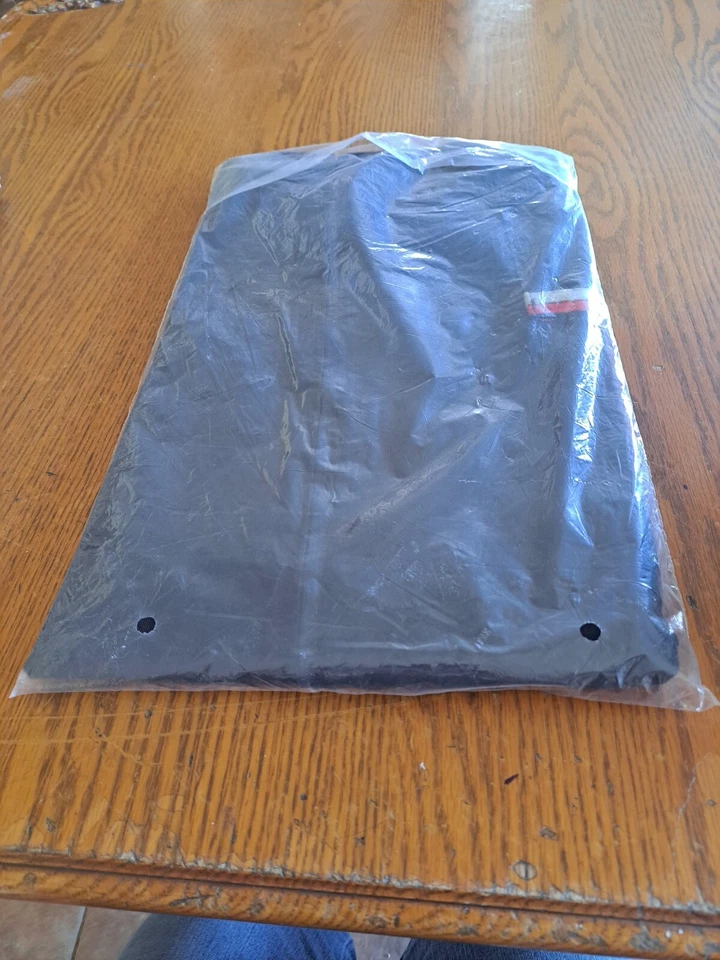 Превосходная униформа группы молнии работы халат черный с бежевый и красный размер 3 X новый в упаковке - Изображение 4 из 4