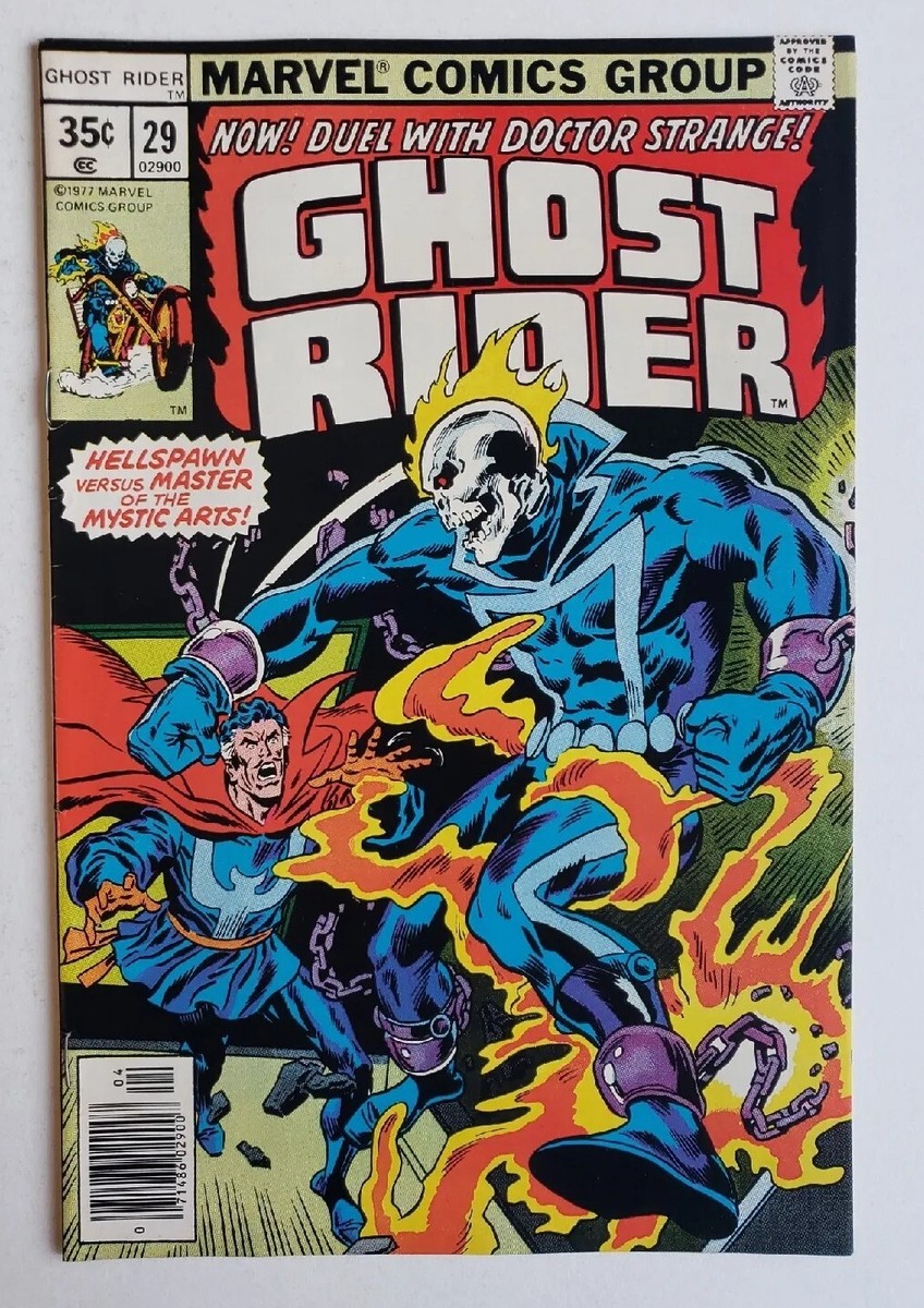 Ghost Rider #29 1st Meeting of Ghost Rider and Doctor Strange