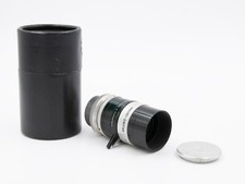 KERN PAILLARD MACRO SWITAR 12.5mm F1/.3 H8 RX LENS CINE C MOUNT EXCELLENT COND.