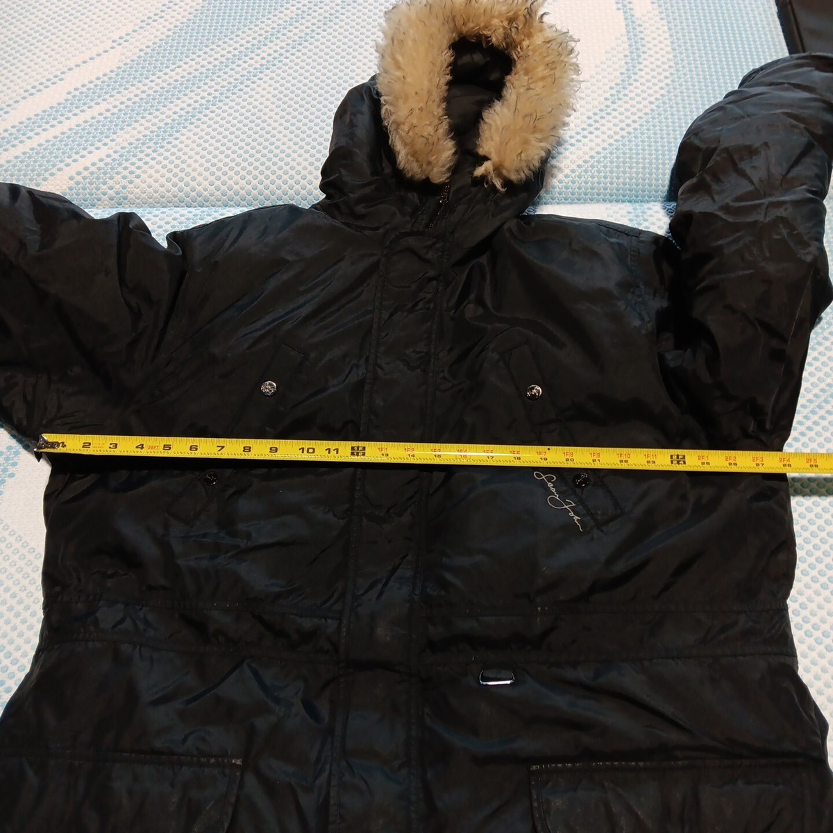 VTG Y2K Sean John Full Zip Fur Trim Hooded Puffer Jacket VTG Y2K Sean John Full Zip Fur Trim Hooded Puffer Jacket