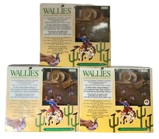 3-Wallies Wallpaper Cutouts Pre-Pasted Rodeo Cowboy Cactus Western Country, New