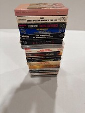 1980'S /90  s FEMALE POP Cassette Tapes Lot Of 19 cardboard box