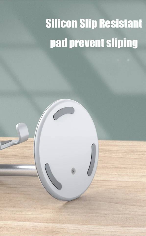 Adjustable Holder Mount Universal Tablet Phone Stand Desktop Mobile iPad iPhone - Image 4 of 4