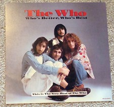The WHO 25th Anniversary Who's Better Promotional Flat Record Store Promo POSTER