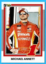 2022 Panini Donruss Racing Silver Retro Michael Annett #188