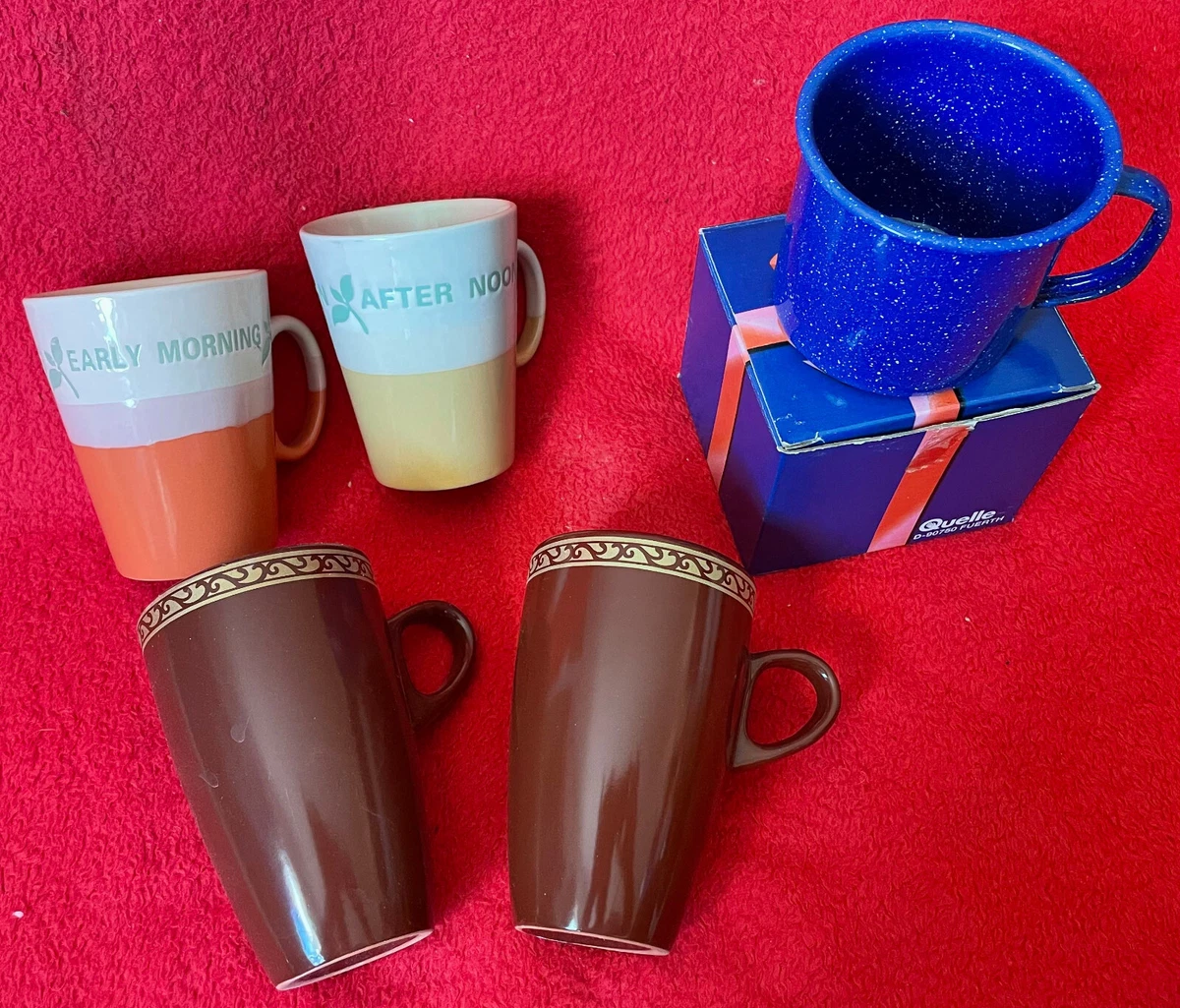 Acrylic Multicolor Coffee Mug Set Mugs for sale | eBay