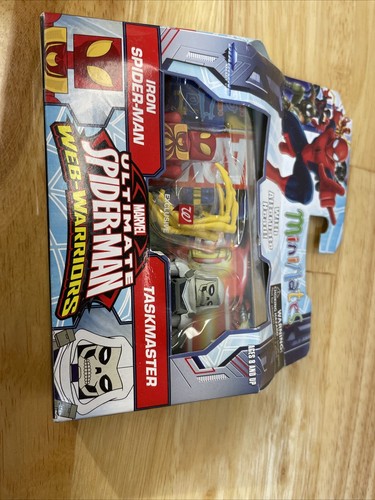 Minimates Iron Spider-Man & Taskmaster Ultimate Web-Warriors - T3 - Picture 6 of 6