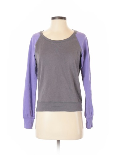 Sweat Z By Zella Femme - Gris à Rayures - Zip Intégral - Taille S - Occasion