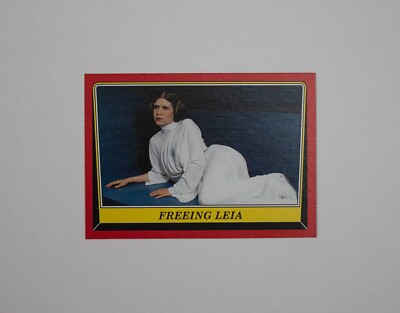 2016 Star Wars Rogue One Mission Briefing Card #39 Freeing Leia A New Hope
