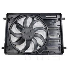 Radiator & Condenser Cooling Fan Assembly for 21-22 Ford Bronco Sport w/BLM